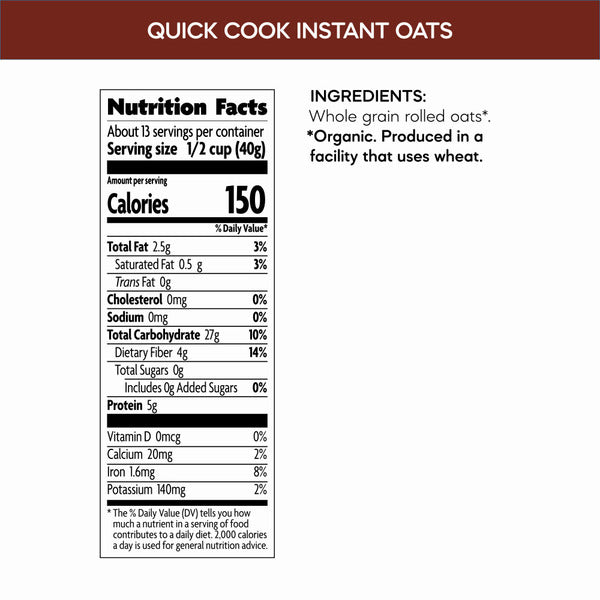 Nature's Path Organic Quick Oats